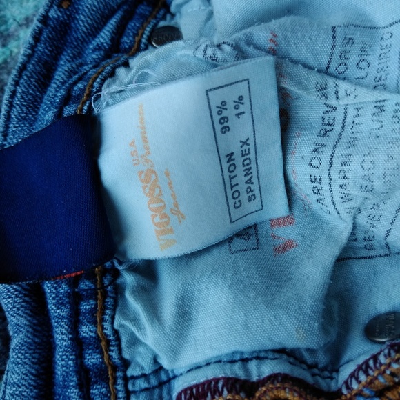 Vigoss ladies 7/8 Jean shorts, embellished - Picture 2 of 4